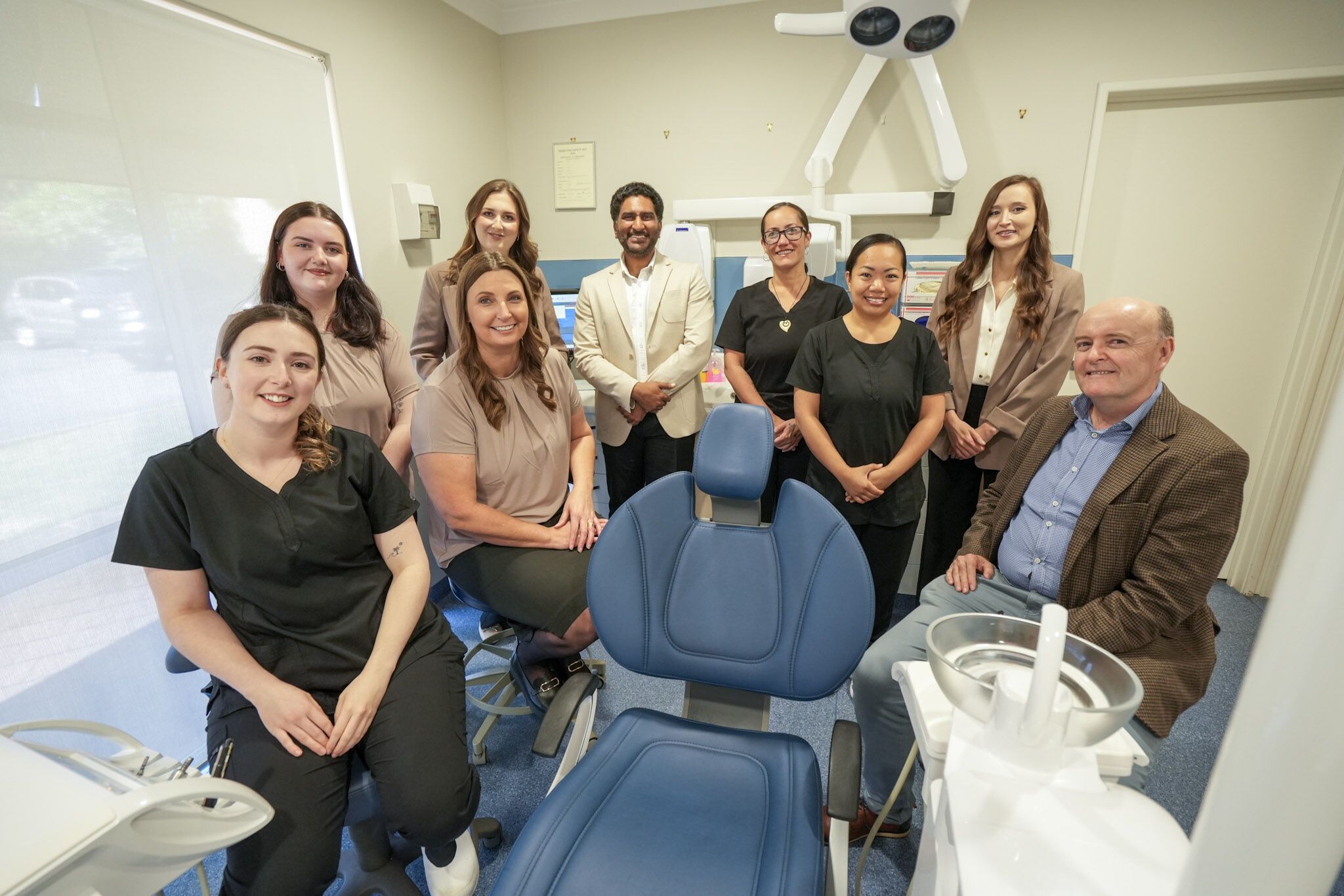 The Australind Dental Centre team in the practice surgery room