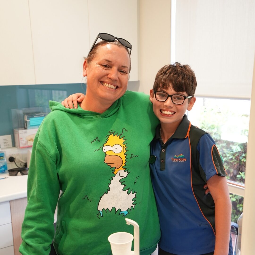 Happy patients smiling after a visit to Australind Dental Centre